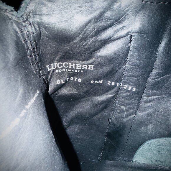 Lucchese Black & White Western Booties – Women’s 9.5 (Brand New, With Box) - Picture 8 of 10